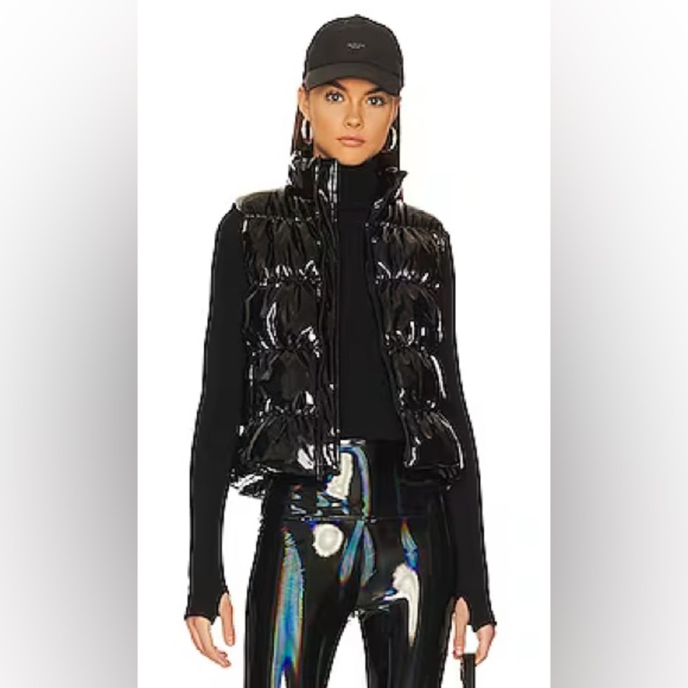 Steve Madden Black Puffer Vest